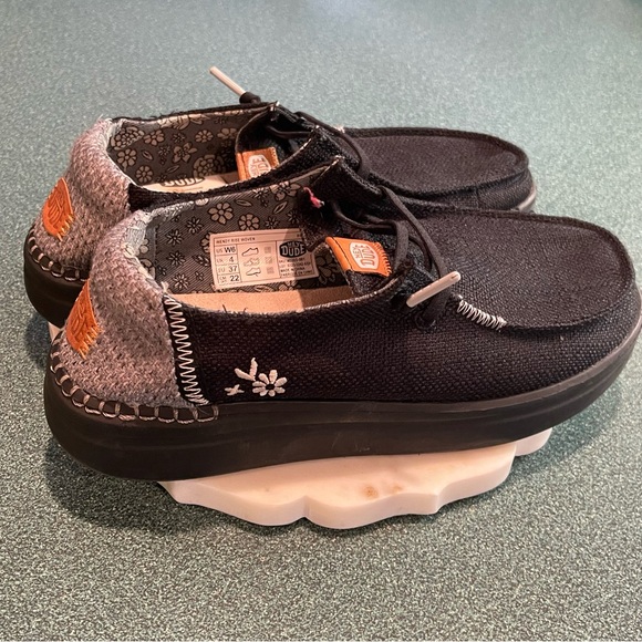 Hey Dude Shoes - Hey Dude Wendy Rise Woven (Black)